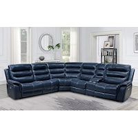 U8153S Ocean Leather Sectional