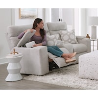 Pwr Headrest Pwr Recl Cnsl Loveseat W/Cr3 Heat/Mass