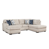 Two Chaise Sectional