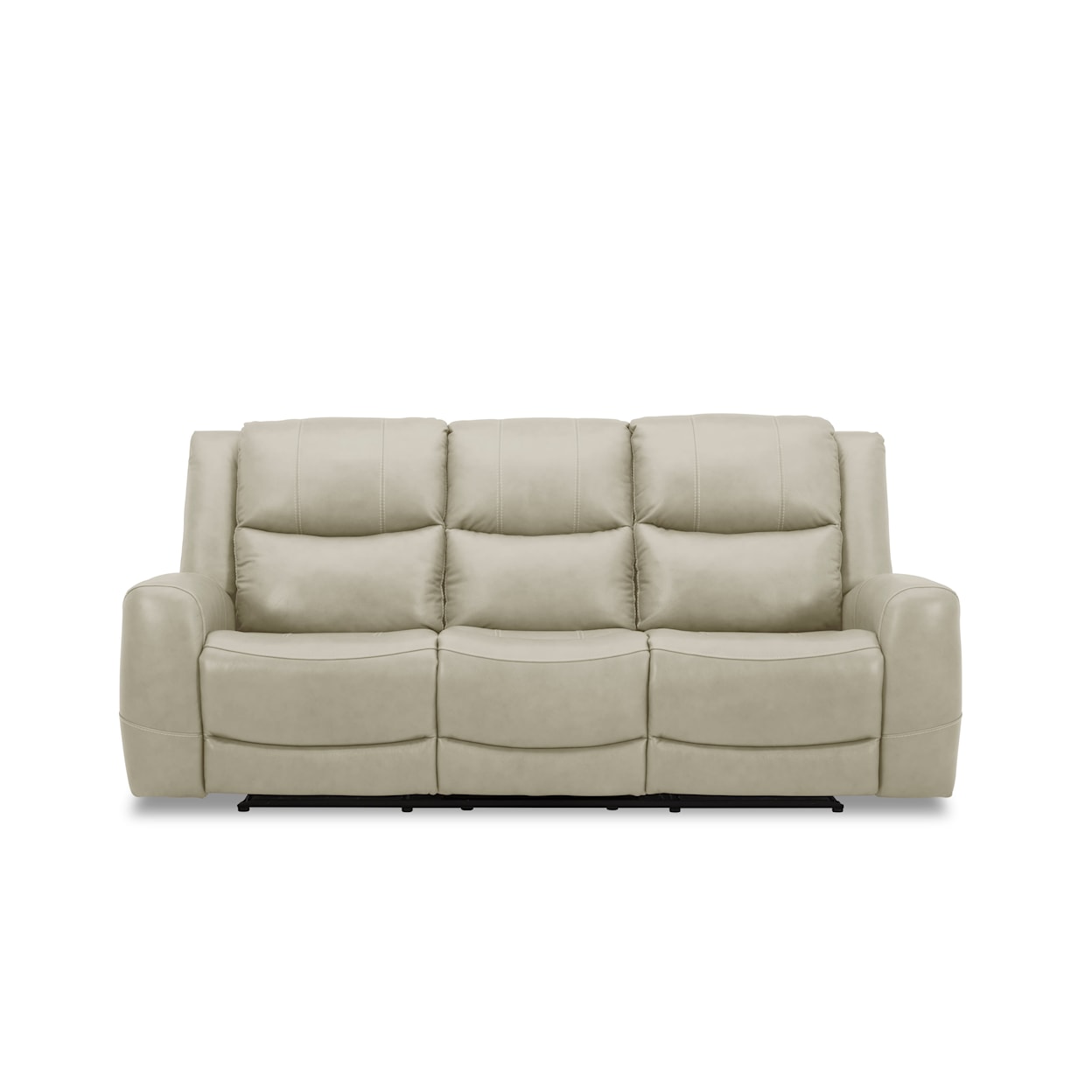 Kuka Home 6228 Leather Collection 6228 Argenta Leather Dual Power Sofa