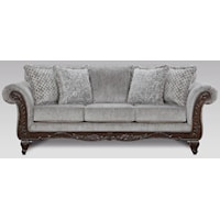 Slate Upholstered Sofa