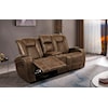 Cheers 70116 Manual Transformer 70116 Brown Dual Reclining sofa