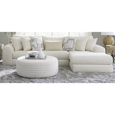 926 Oatmeal sectional