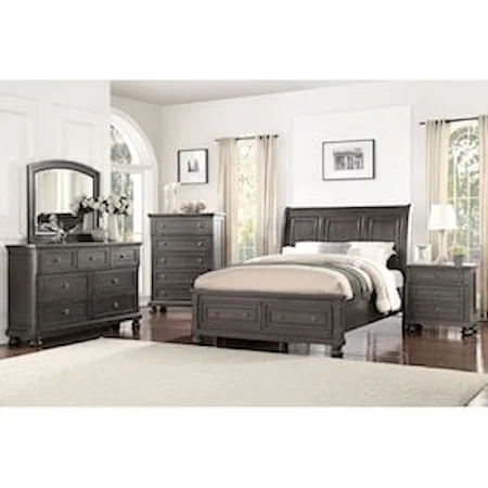 B1061 Geey Queen 7pc Bedroom Group