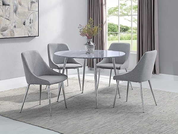 Tola Table x 4 Chairs