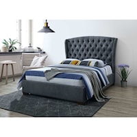 King Upholstered Bed