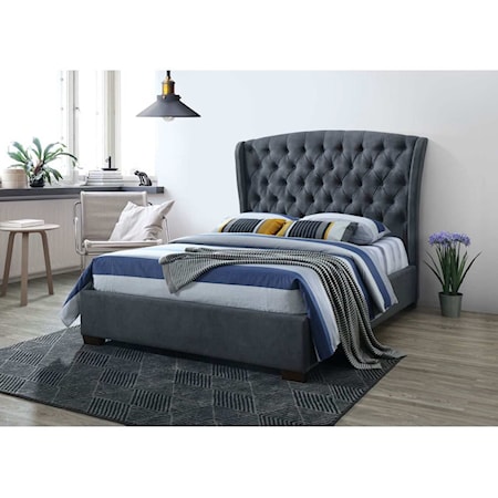 Queen Upholstered Bed