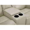 Kuka Home 6228 Leather Collection 6228 Argenta Leather Dual Power loveseat