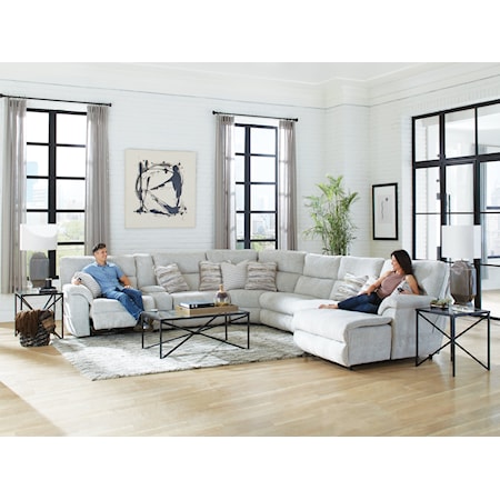 Power Reclining 7-Piece Sectional