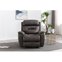 Charcoal Glider Recliner