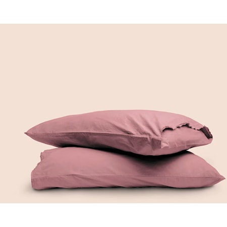 Queen Percale Pillowcase Set