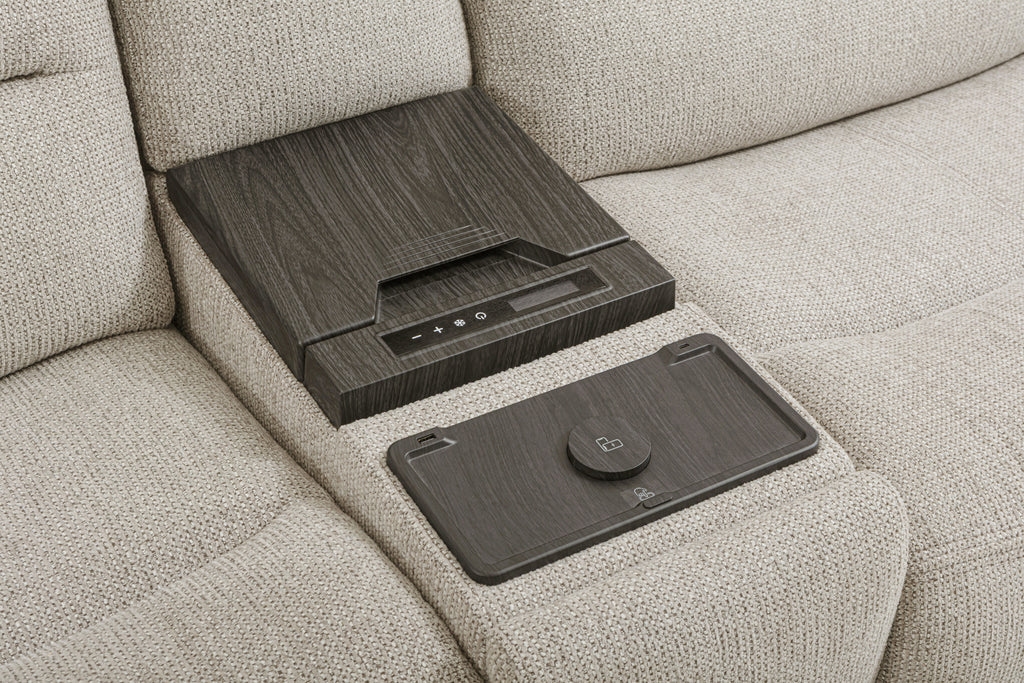 6PC Power Sectional with Power Headrest