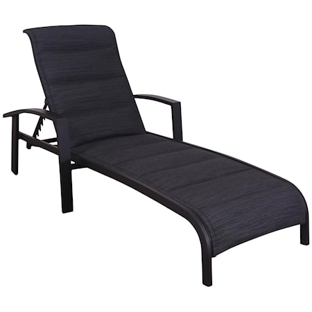 Padded Sling Chaise