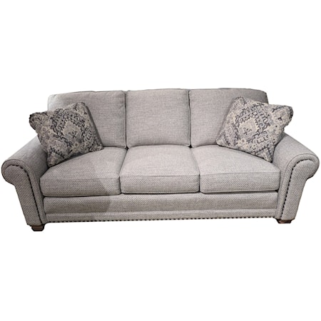 Traditional Stationary Sofa