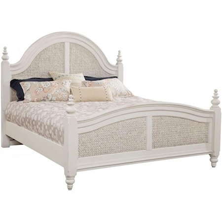 King Woven Poster Bed