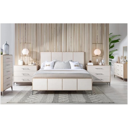 Queen Upholstered Bed