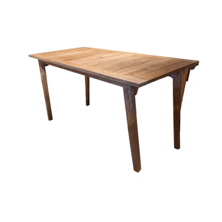65&quot; Counter Height Table &amp; 4 Chairs