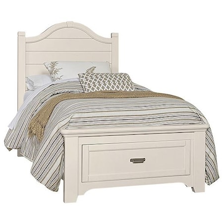 Twin Arch Storage Bed