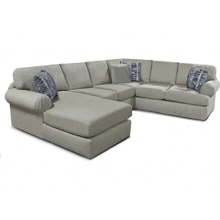4 PIECE LAF SECTIONAL
