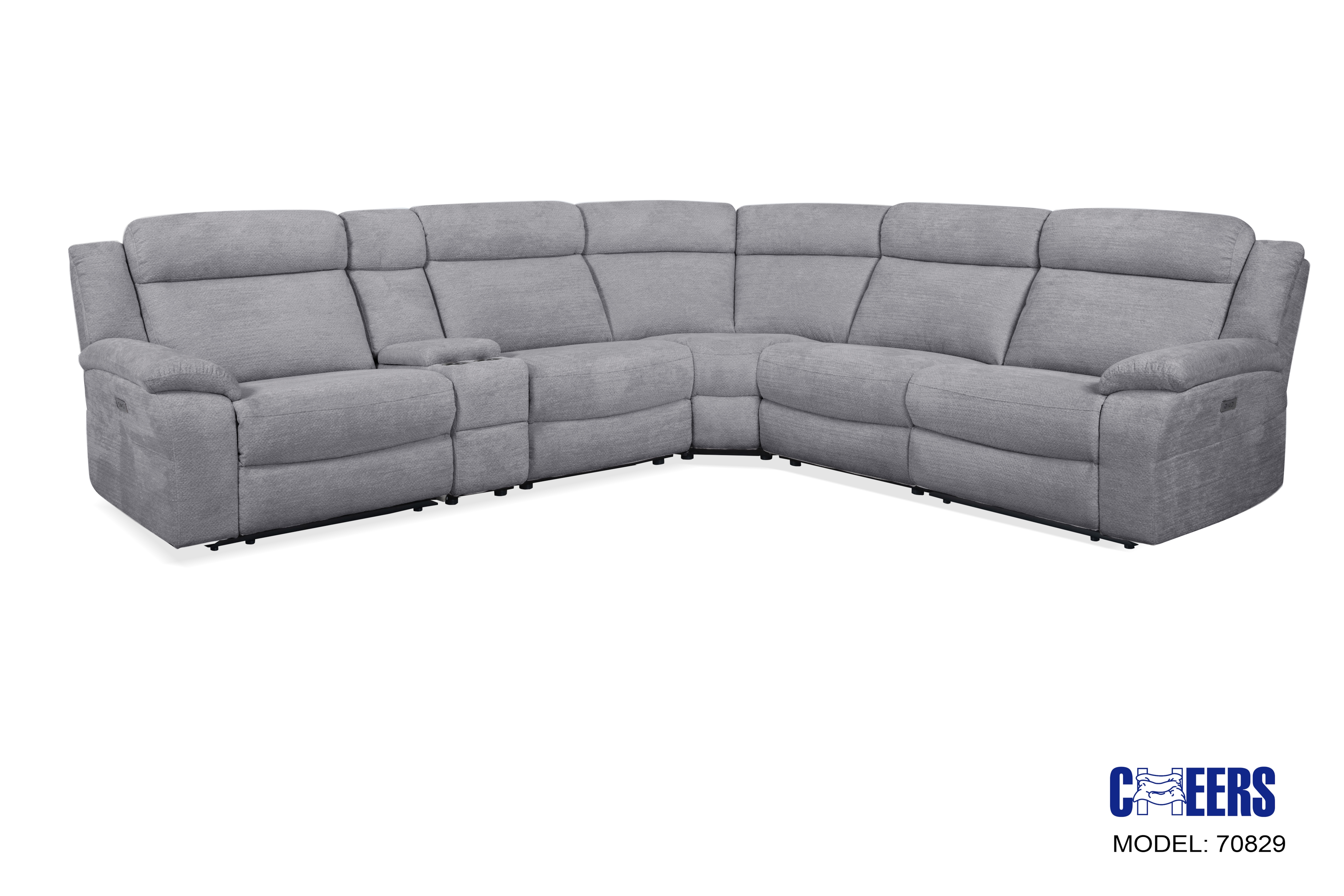 6 piece power reclining sectional