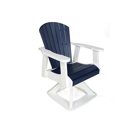 Swivel Arm Chair