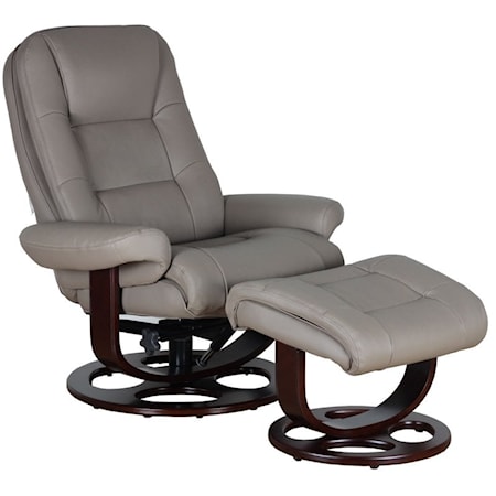 Swivel Chair and Ottoman