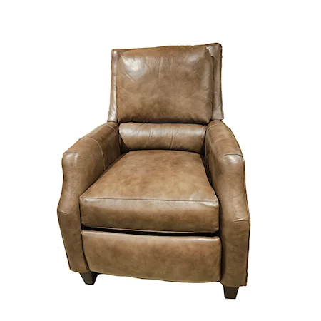 Upholstered 3-Way Recliner with Legs