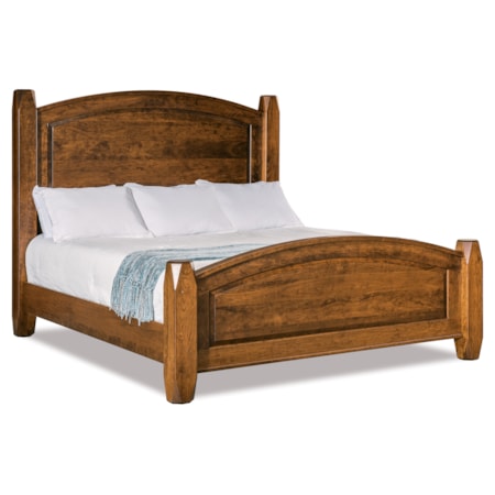 King Arched Poster Bed
