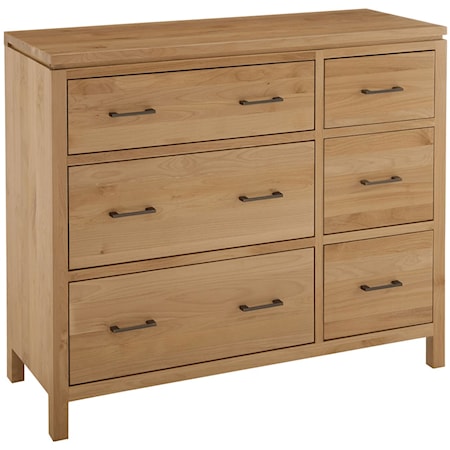 Generations 6 Drawer Combo Dresser