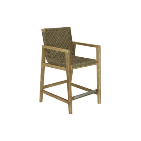 65&quot; Counter Height Table &amp; 4 Chairs