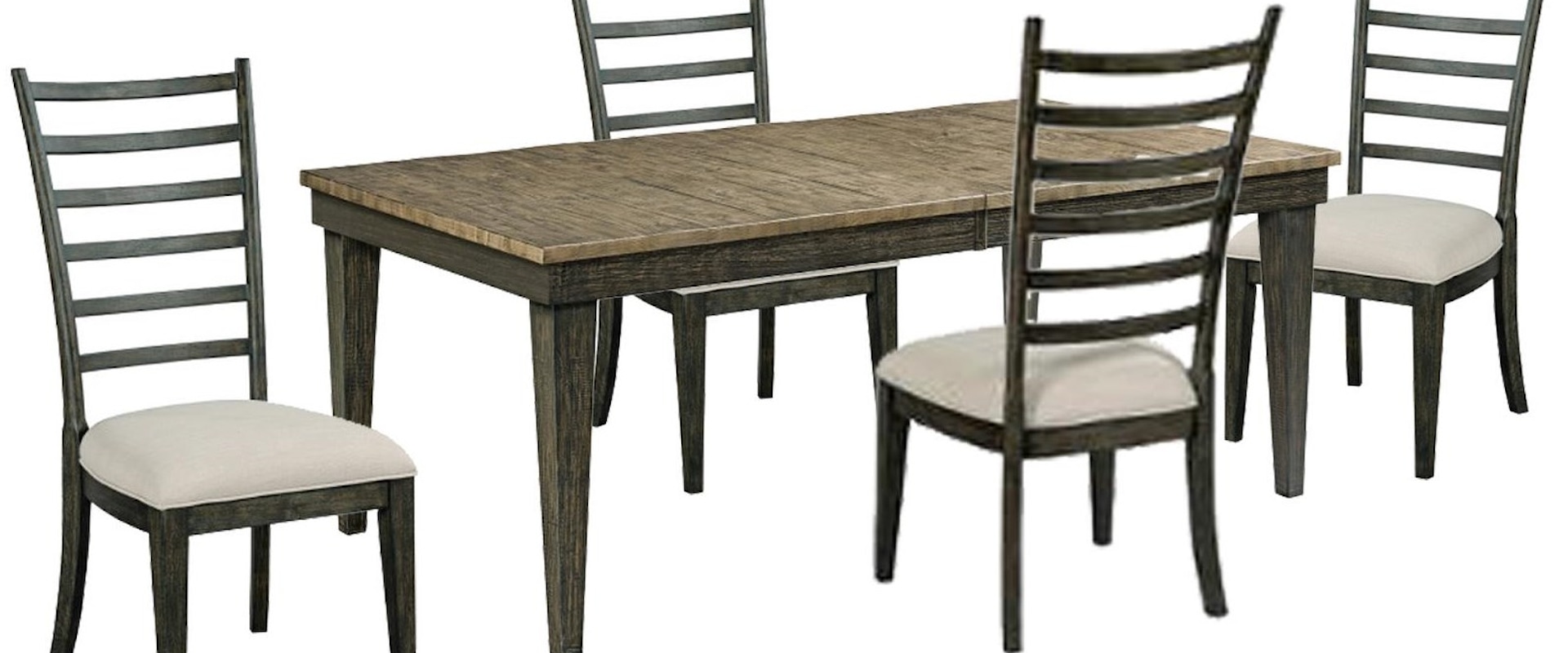 Table and 4 Side Chairs