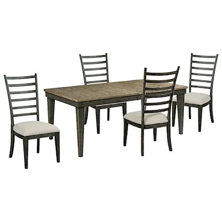 Table and 4 Side Chairs