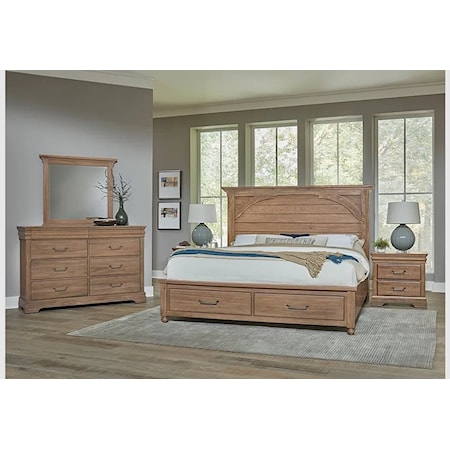 Queen Mansino Storage Bedroom