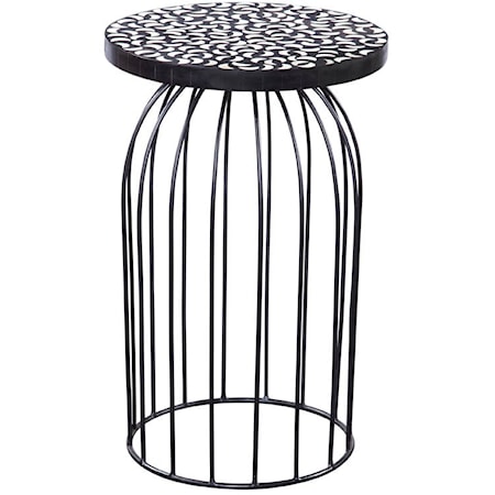 Metal Accent Table