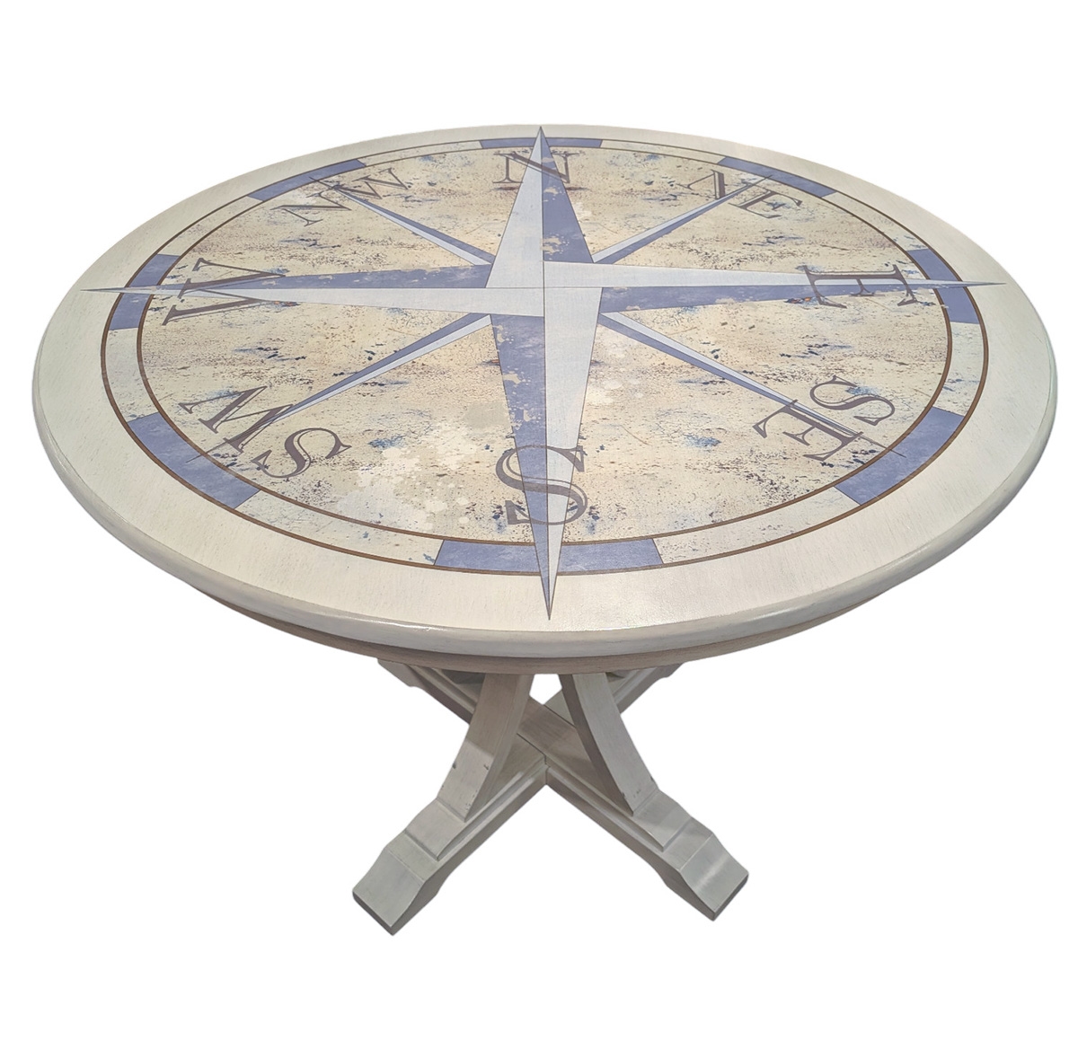 36" Round Nautical Pub Table