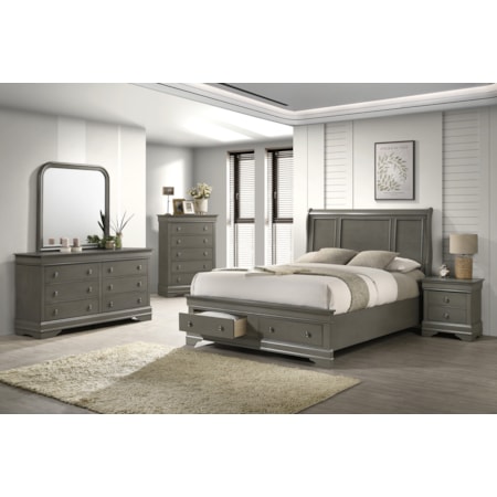 Queen Storage Bed