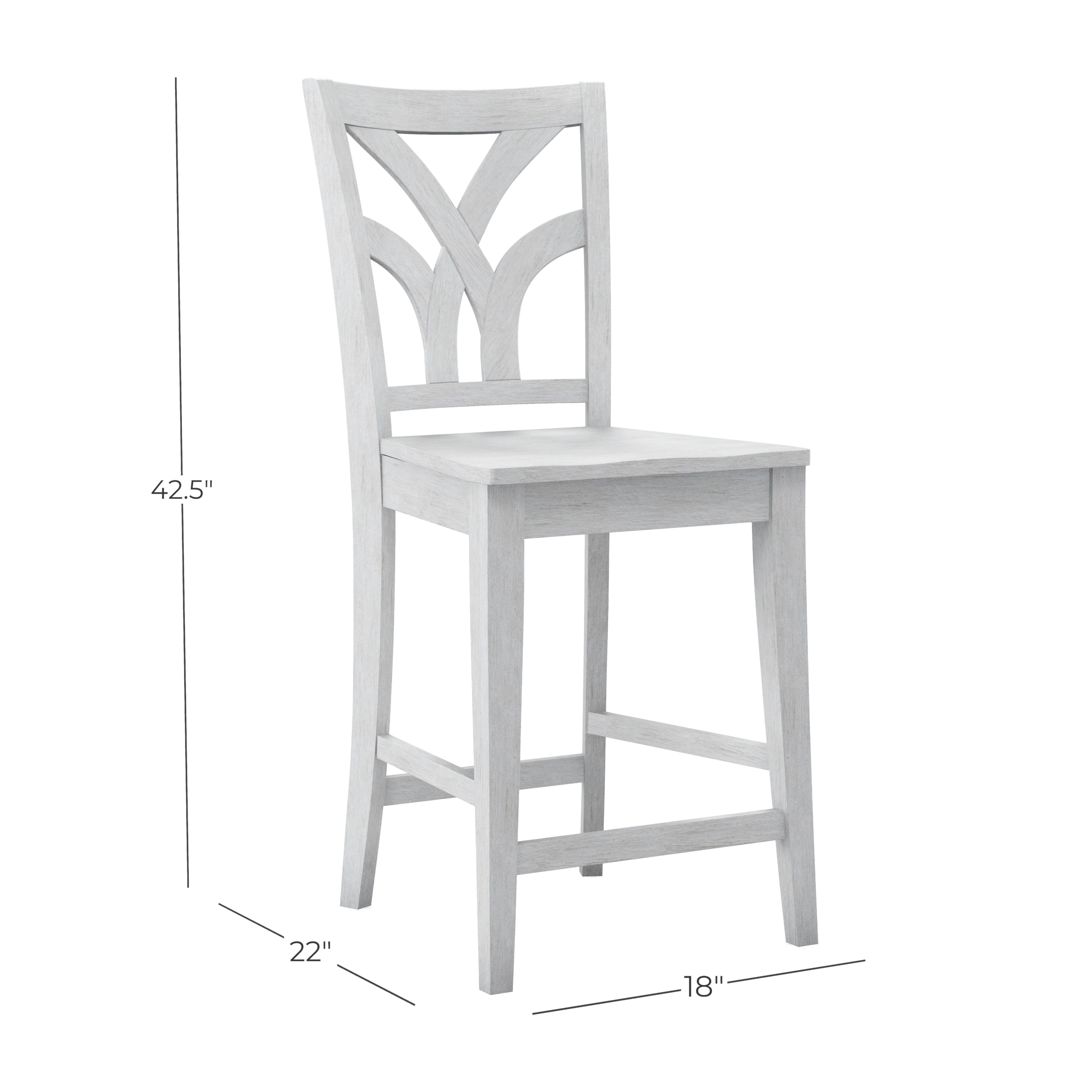 24" Palm Counter Stool