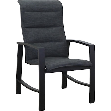 Padded Sling Dining Chair