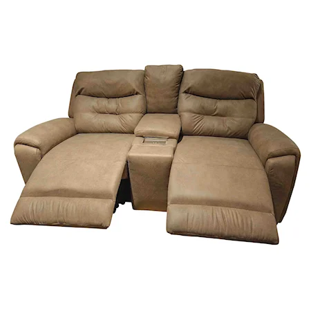 Triple Power Loveseat w/ Console