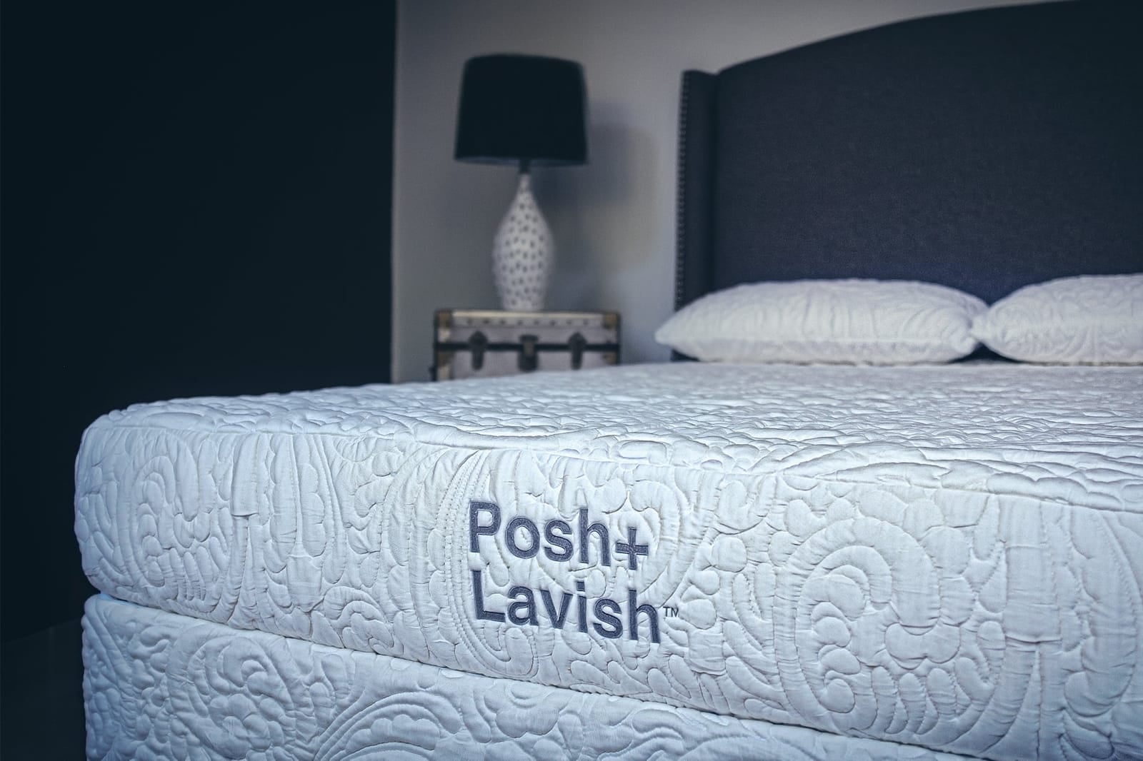 Posh+Lavish 6010158 Relax Split Head King Size Latex Mattress Johnny Janosik Matt Mattress