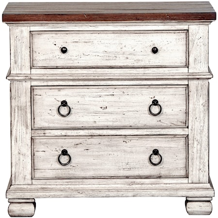 3 Drawer Nightstand