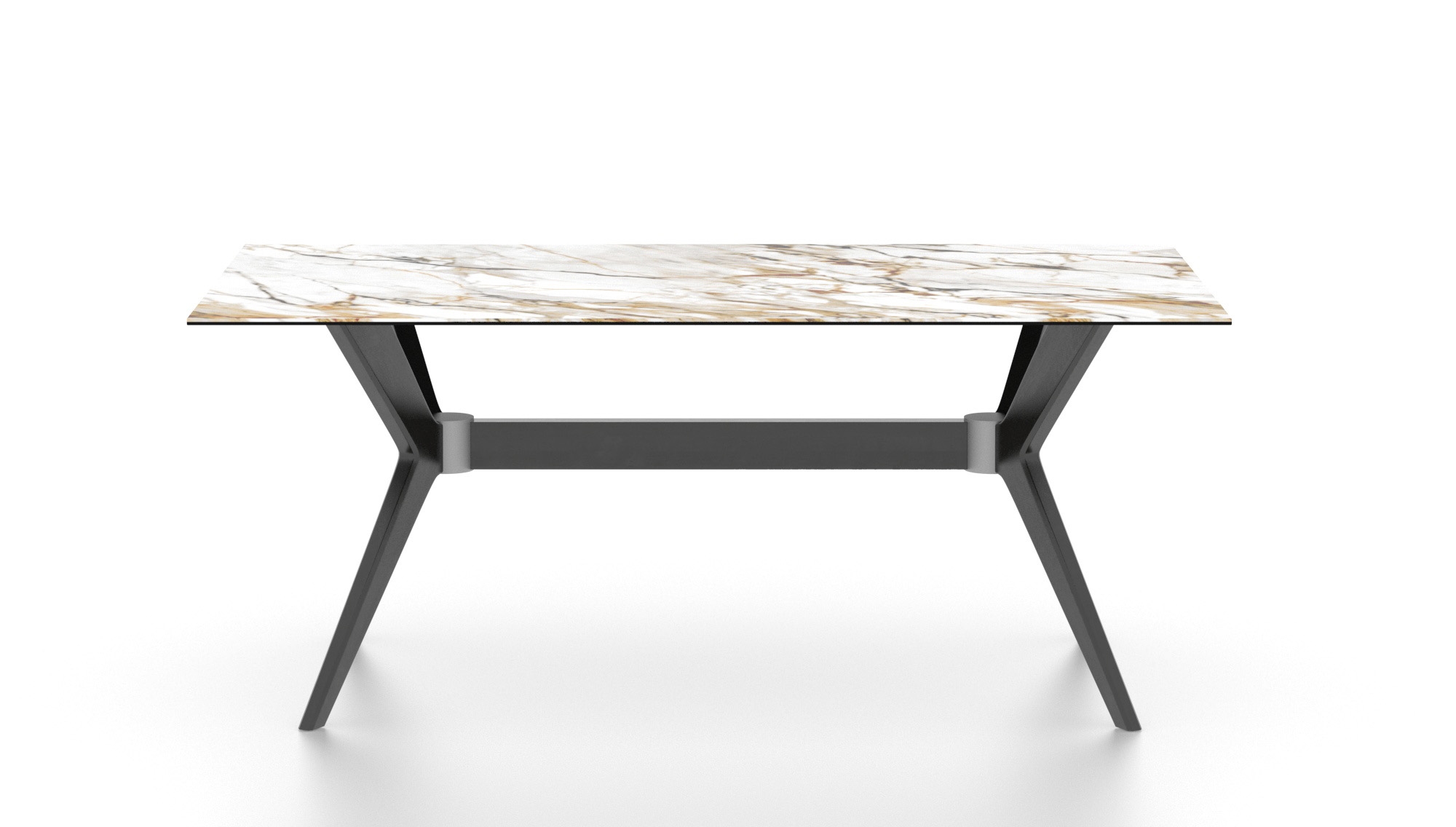 Rectangular porcelain table