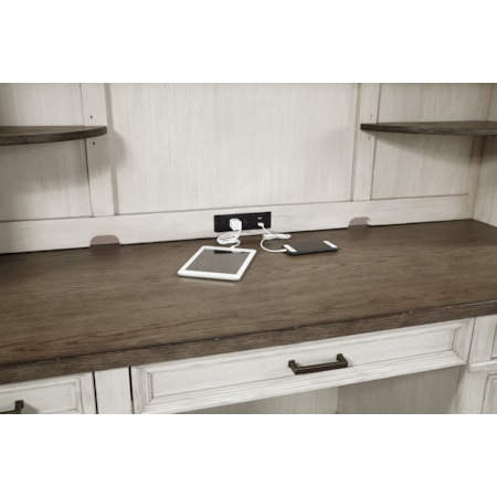 Desk and Hutch