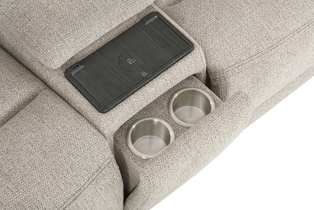 6PC Power Sectional with Power Headrest