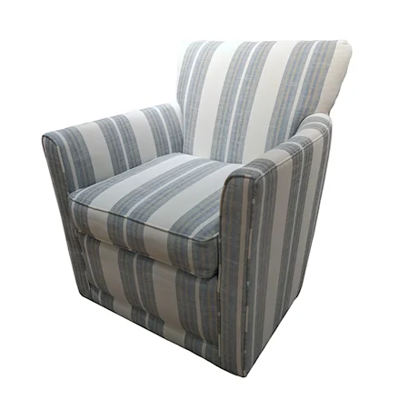 Transitional Swivel Chair