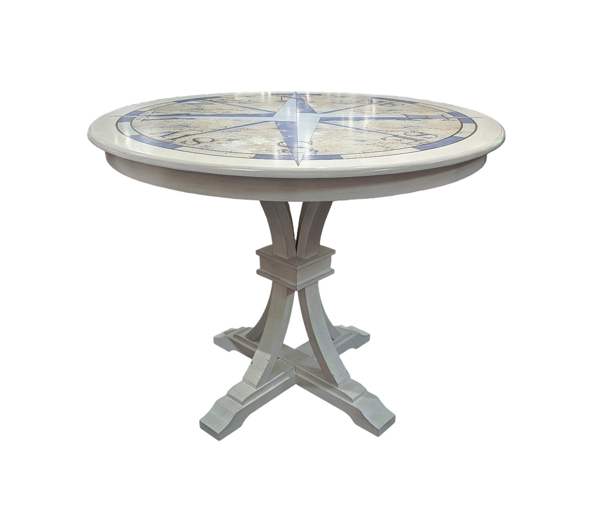 36" Round Nautical Pub Table
