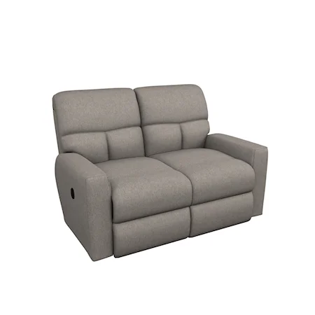 Casual Reclining Loveseat