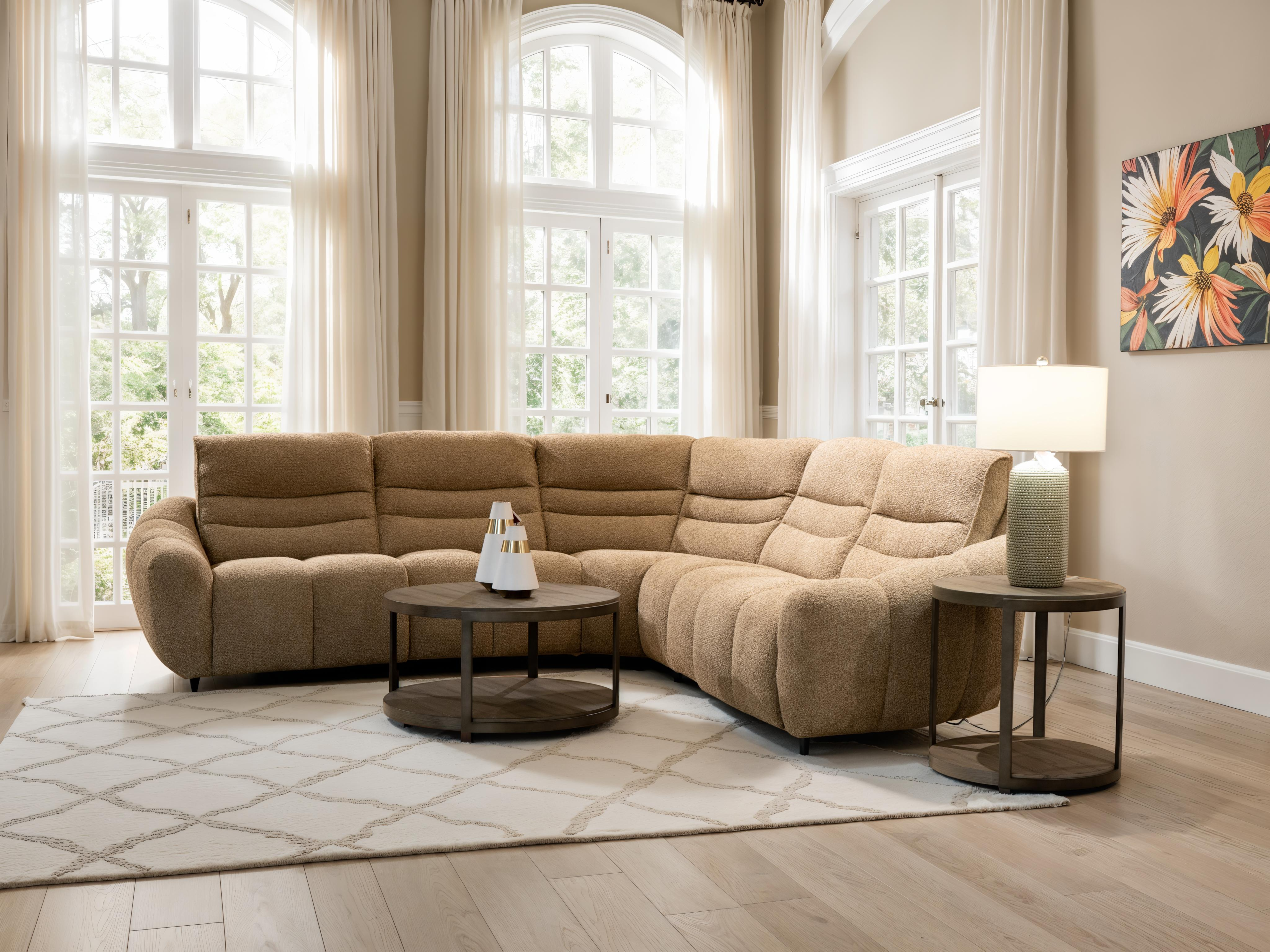 5pc Power Sectional