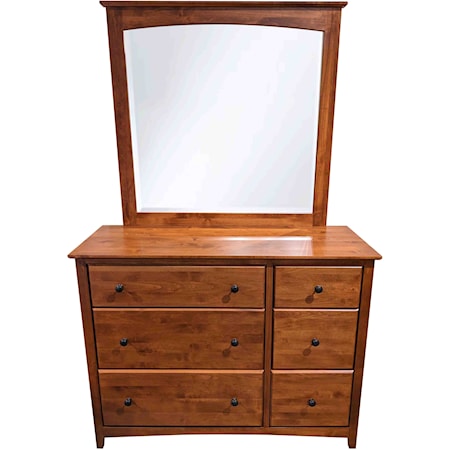 Dresser and Mirror