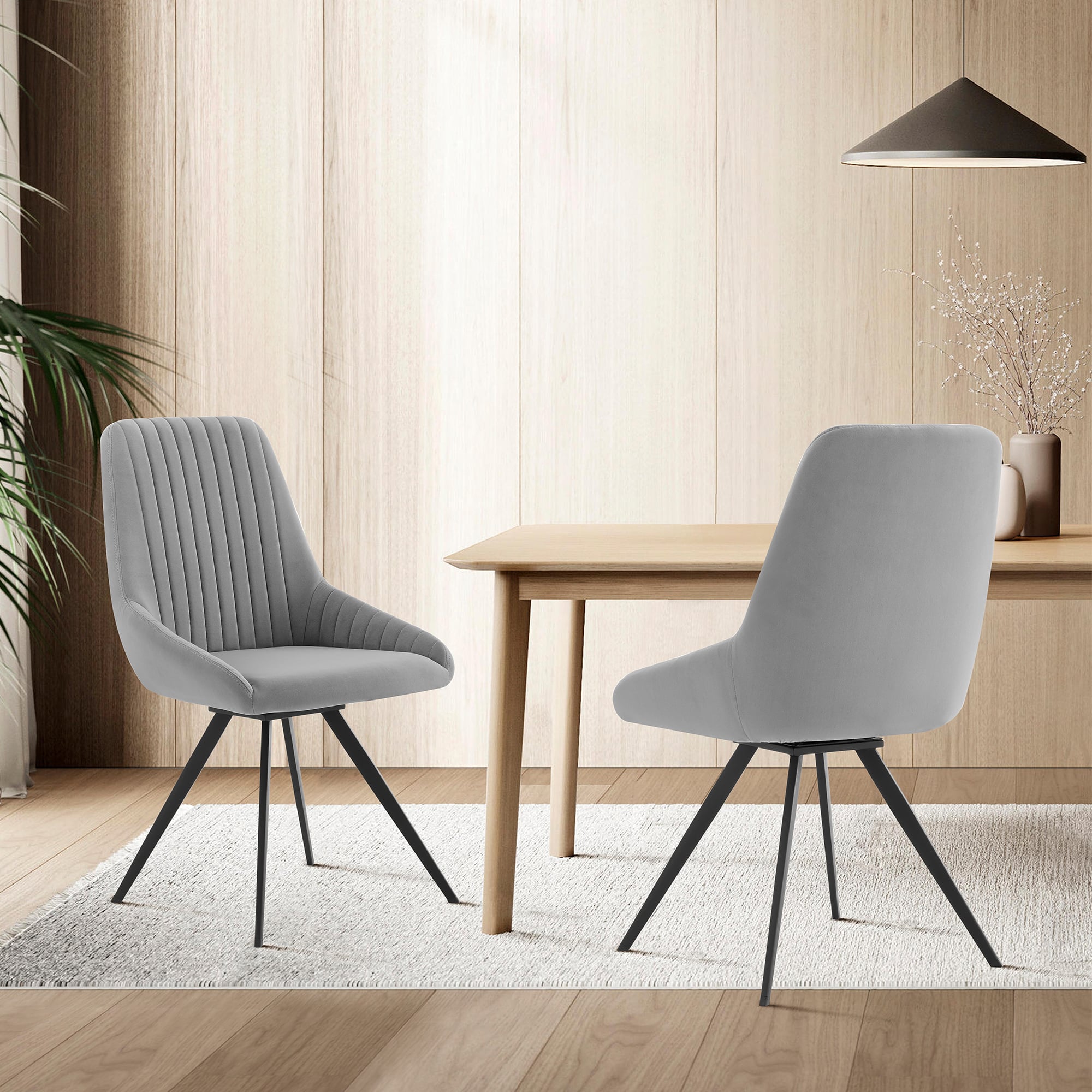 Armen Living Alison Set of 2 Dining Chairs